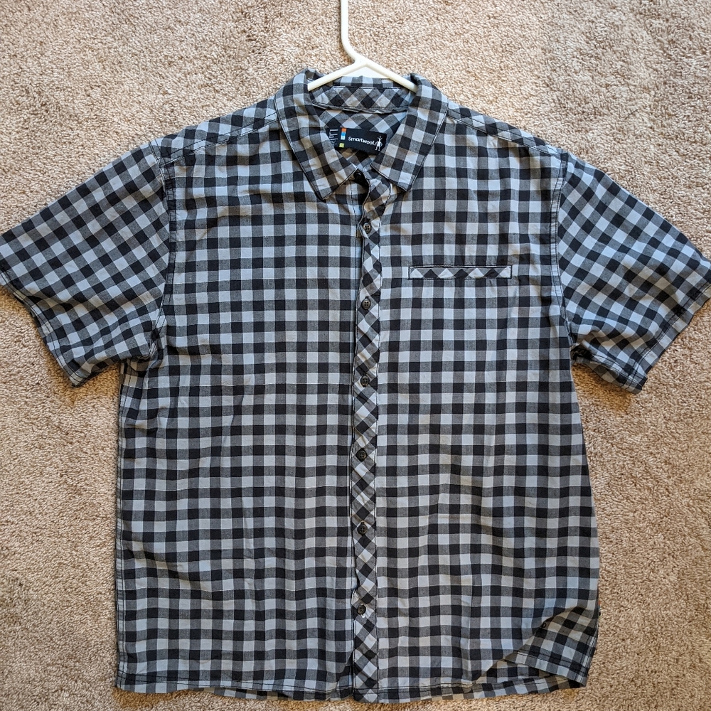 SMARTWOOL SUMMIT COUNTY GINGHAM Button Up Shirt